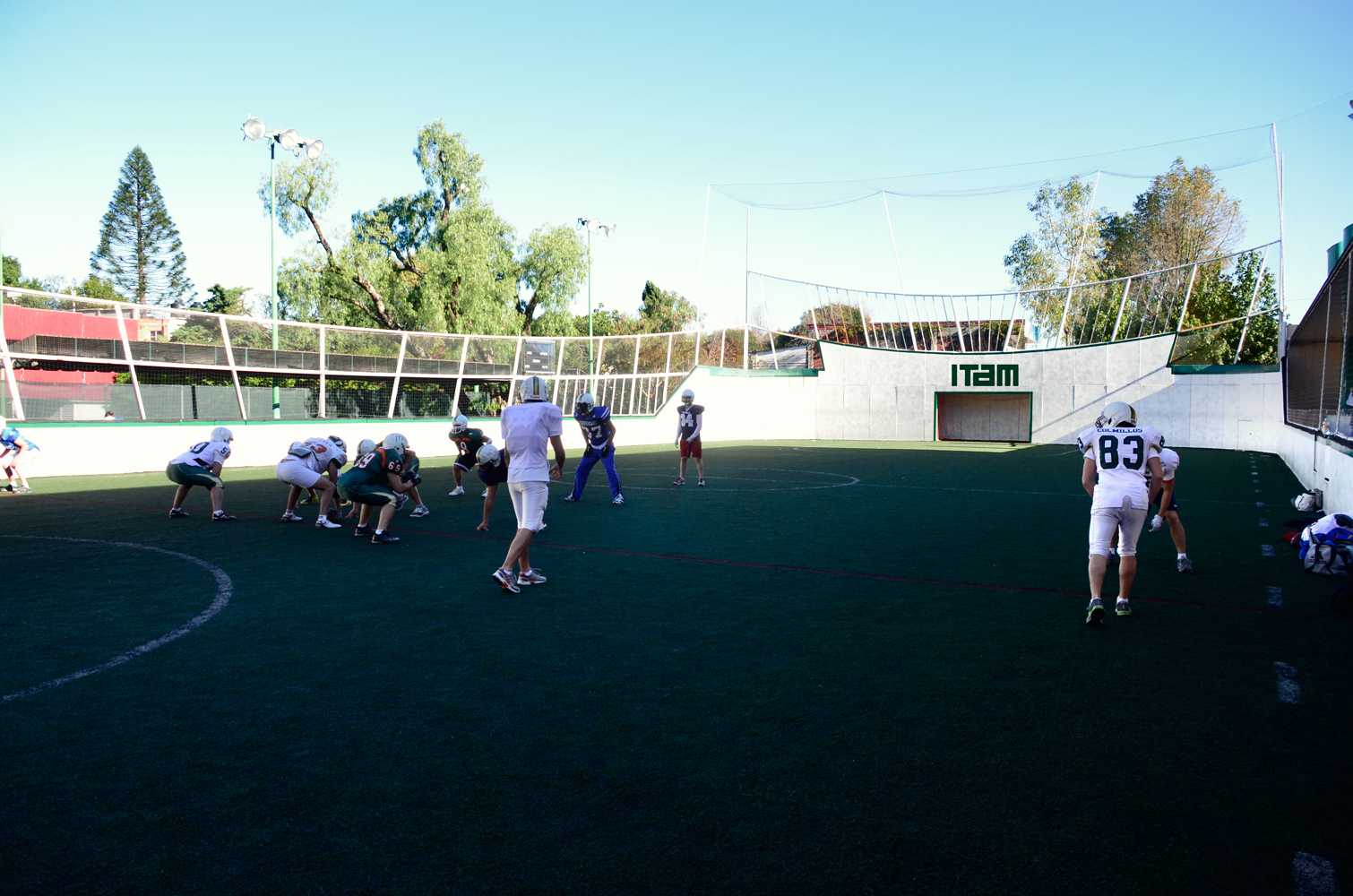 Entrenamiento Colmillos, ITAM, campus Río Hondo